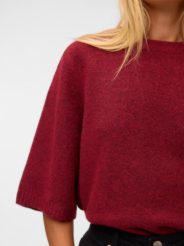 VERO MODA Sweater 'VMBOOM' in Red