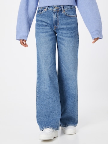 Kings Of Indigo Wide leg Jeans 'Jane' in Blauw: voorkant