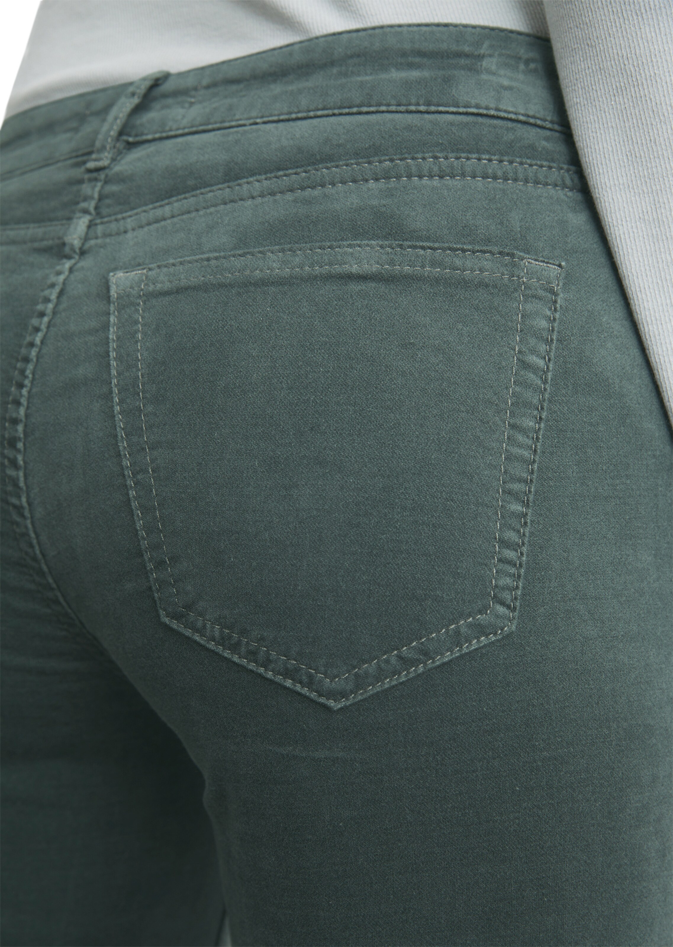 Marc O'Polo Slim fit Pants 'Lulea' in Green