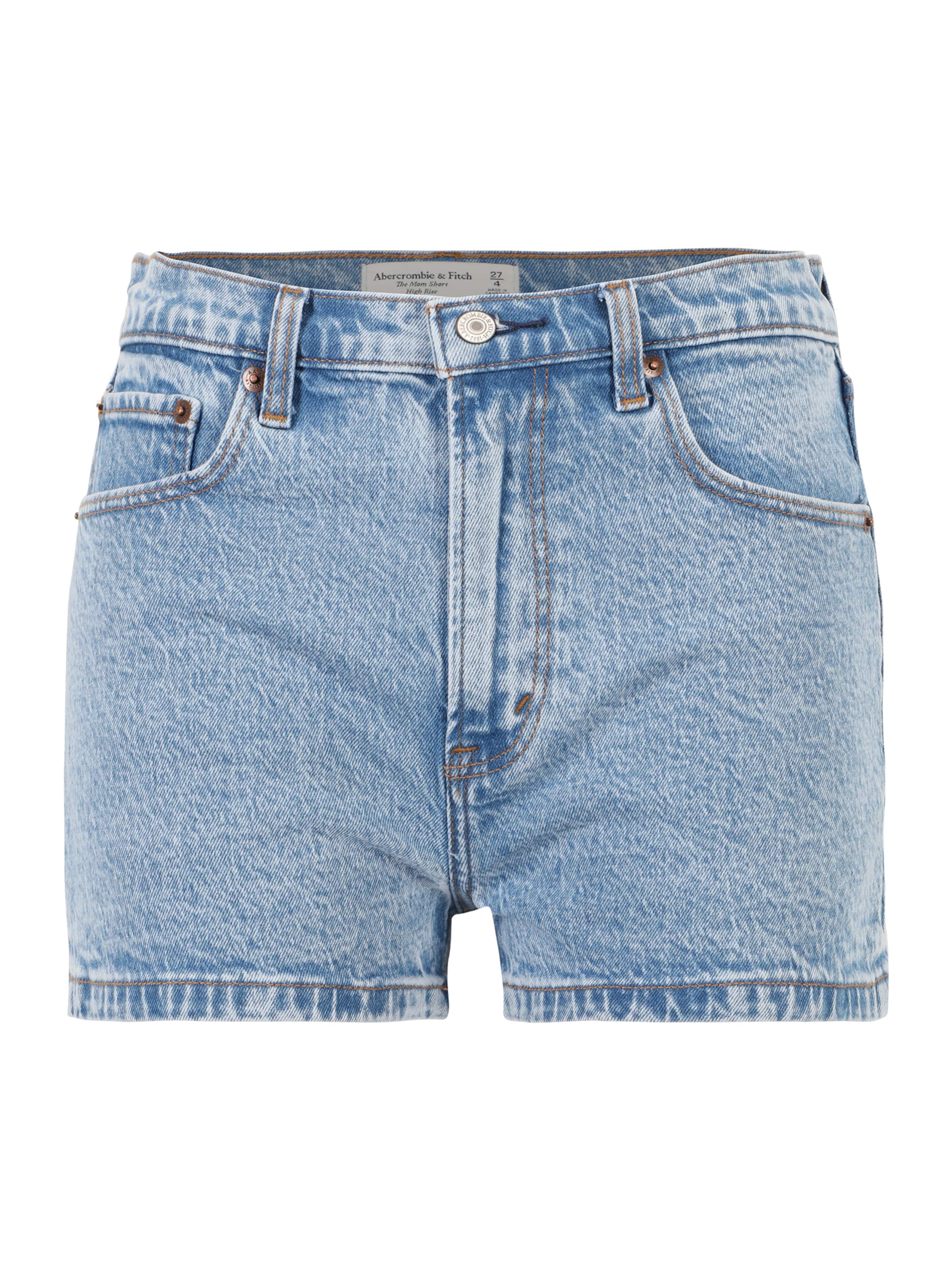 Abercrombie & Fitch Regularen Kavbojke | modra barva: sprednja stran