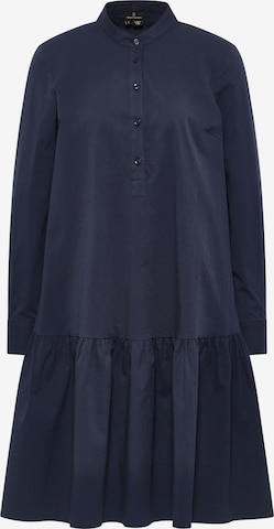 DreiMaster Klassik Shirt Dress in Blue: front