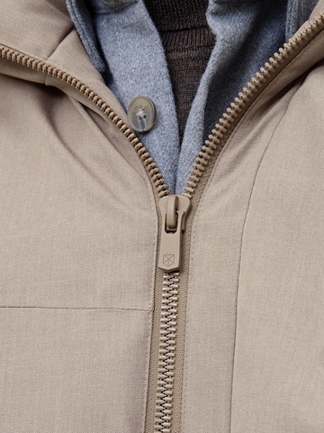 JACK & JONES Zimska jakna 'JPRCCMOON' | rjava barva