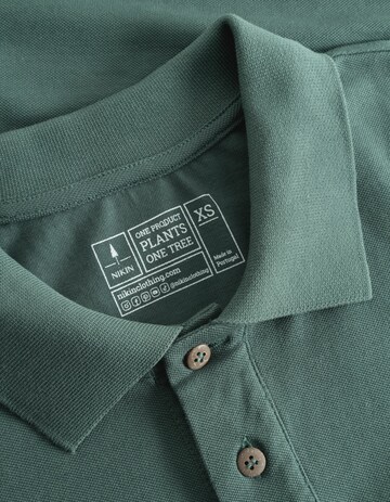 NIKIN Shirt 'TreePolo' in Groen