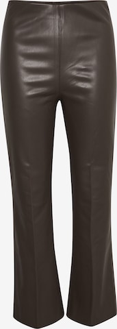 évasé Pantalon 'Kaylee' SOAKED IN LUXURY en marron : devant