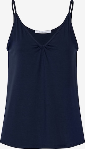 Chemise de nuit 'Ciara' Myjama en bleu : devant