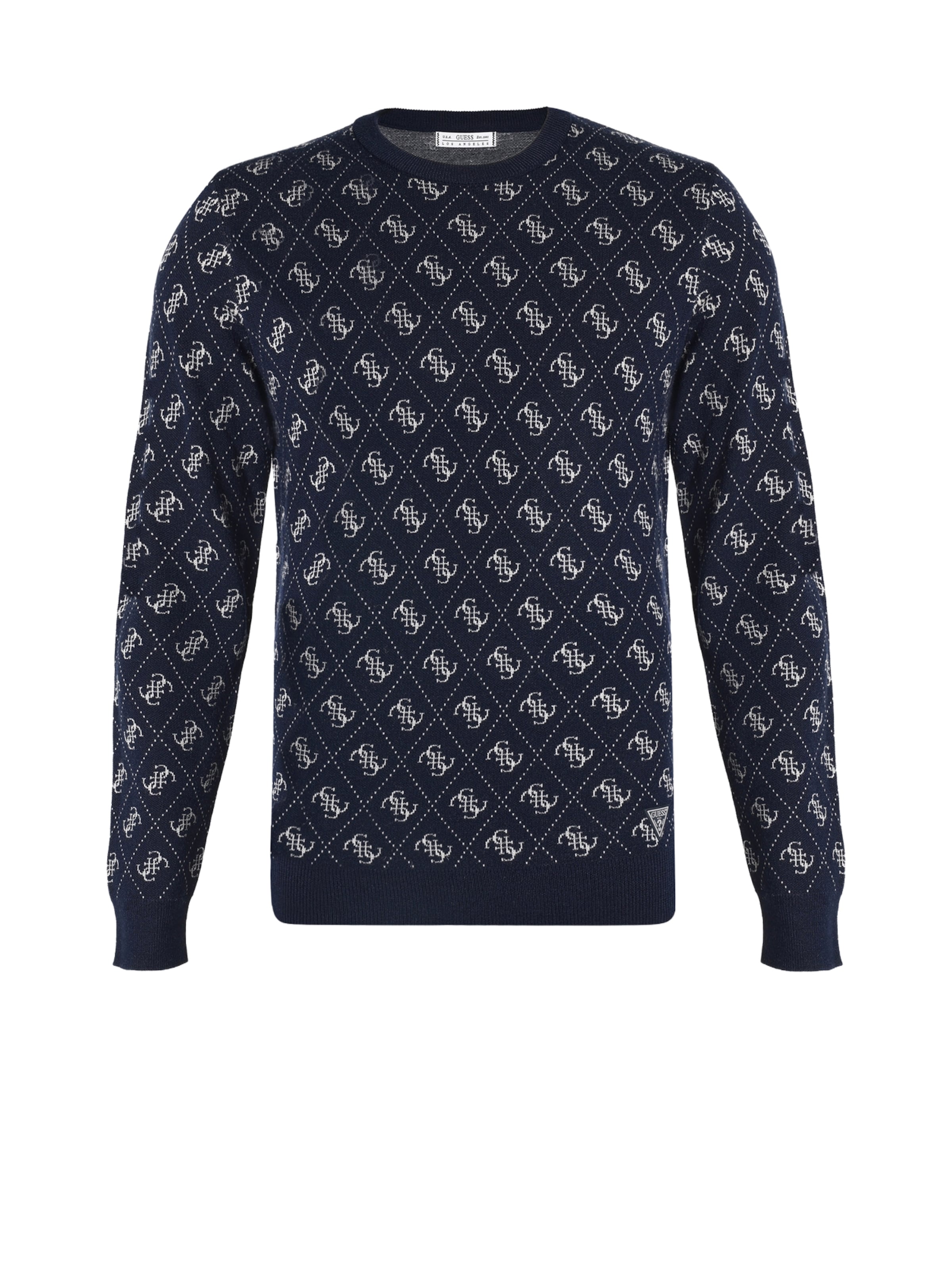 GUESS Pullover 'MARTIN' i blå: forside