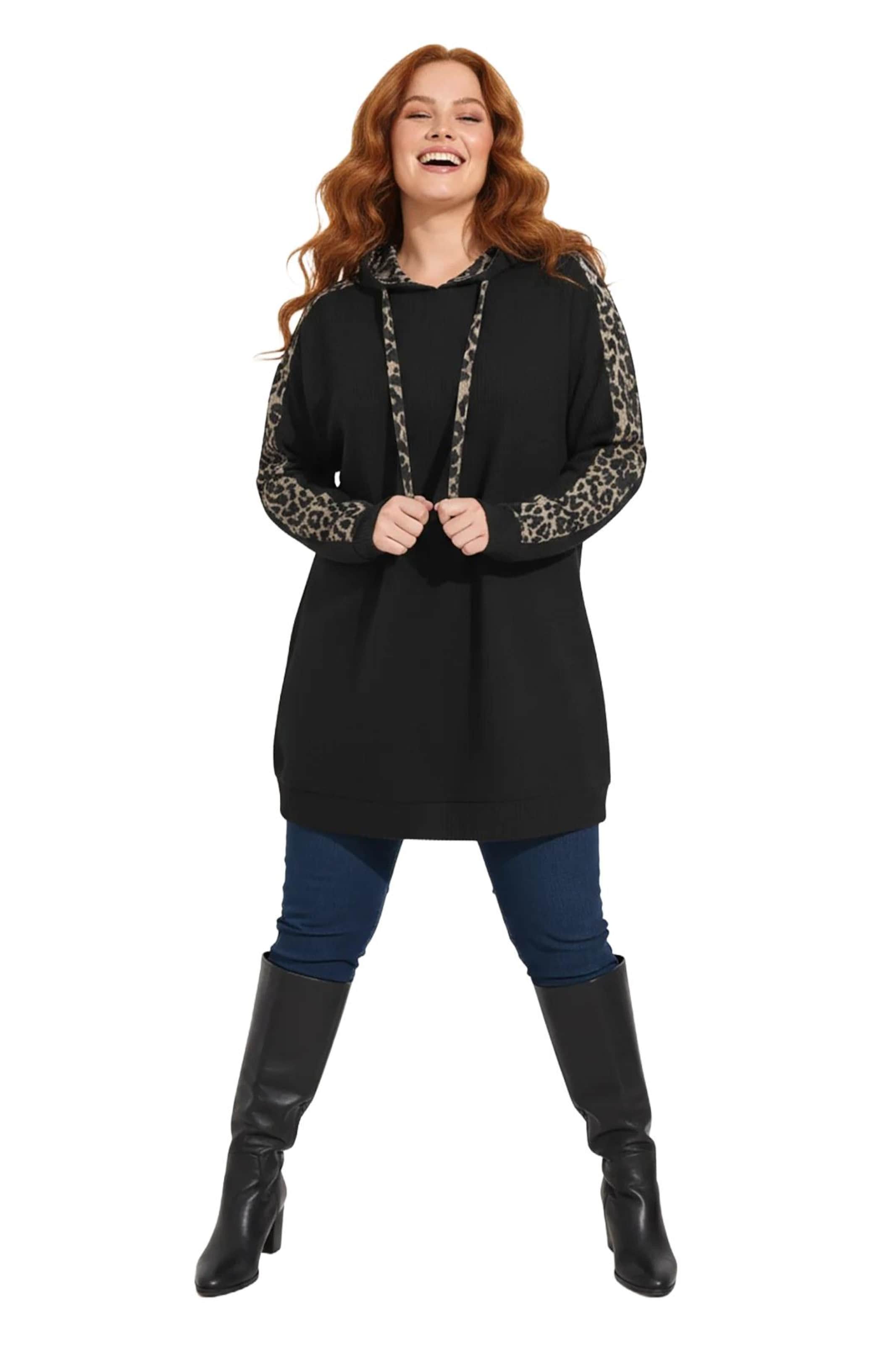Shape Of You Sweatshirt in Schwarz