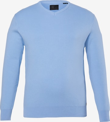 JP1880 Pullover in Blau: Vorderseite