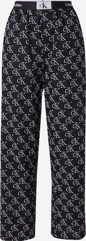 Calvin Klein Underwear Pajama Pants in Black: front