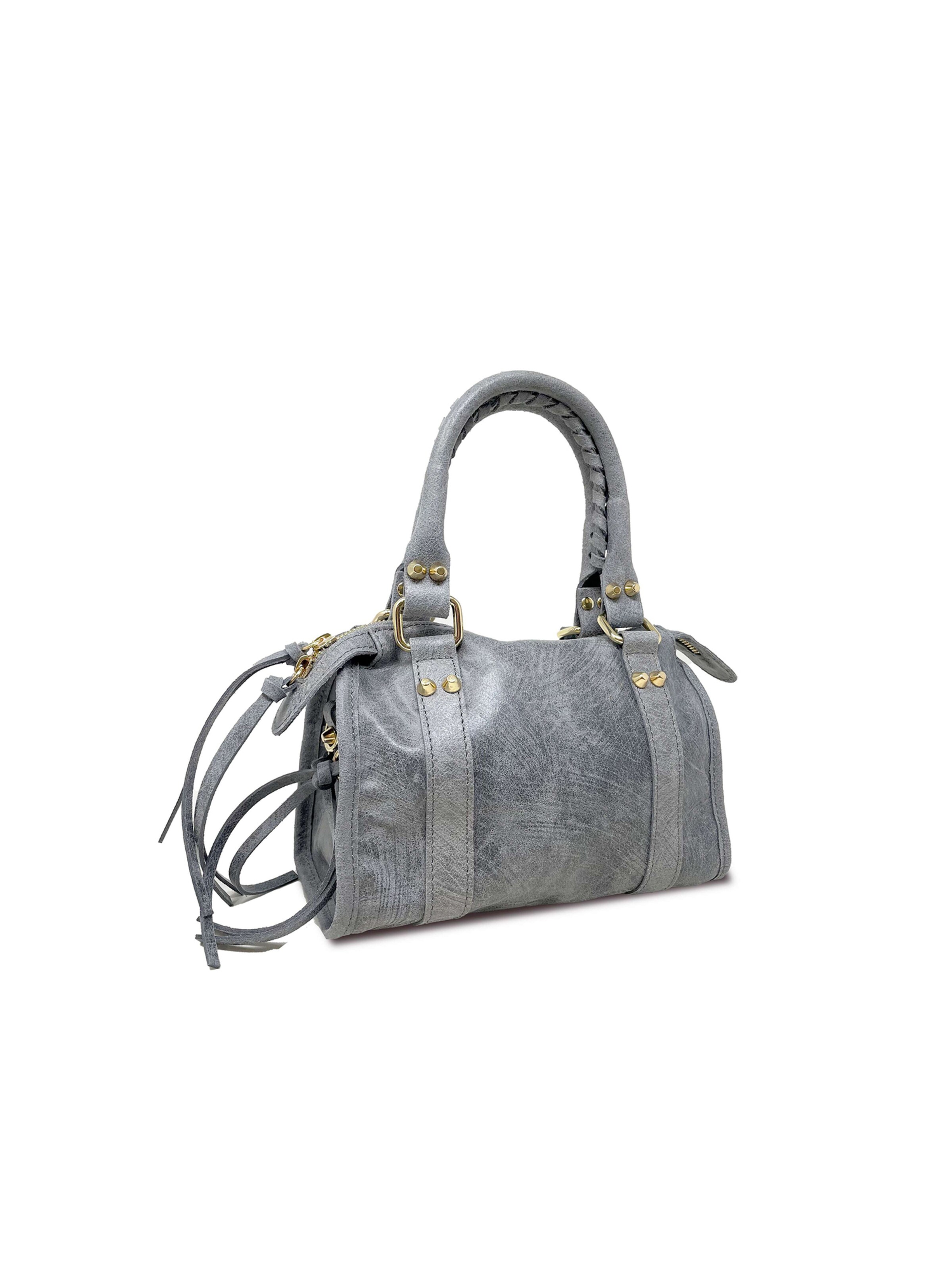 CHICCA BORSE Handtasche in Grau