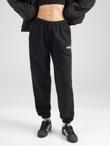 ELLESSE Tapered Bukser 'Omaha' i sort: forside