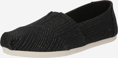 TOMS Спортни обувки Slip On в черно / сребърно, Преглед на продукта