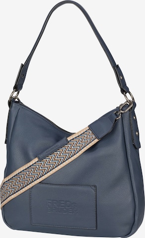 FREDsBRUDER Shoulder Bag in Blue: front