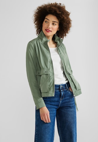 STREET ONE Between-Season Jacket in Green: front