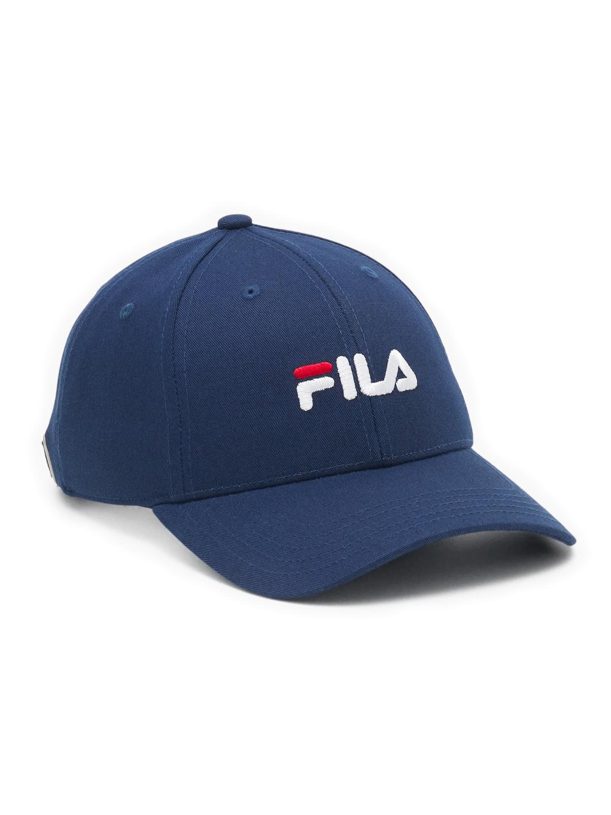 FILA - Gorra 'Basic Logo Cap' en azul: frente