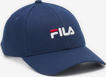FILA - Gorra 'Basic Logo Cap' en azul: frente