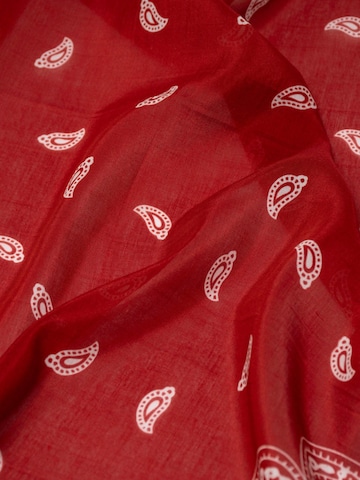 Écharpe 'Bandana' MayTree en rouge