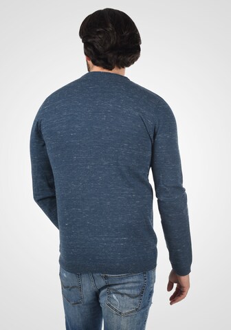 BLEND Strickpullover Adrian in Blau