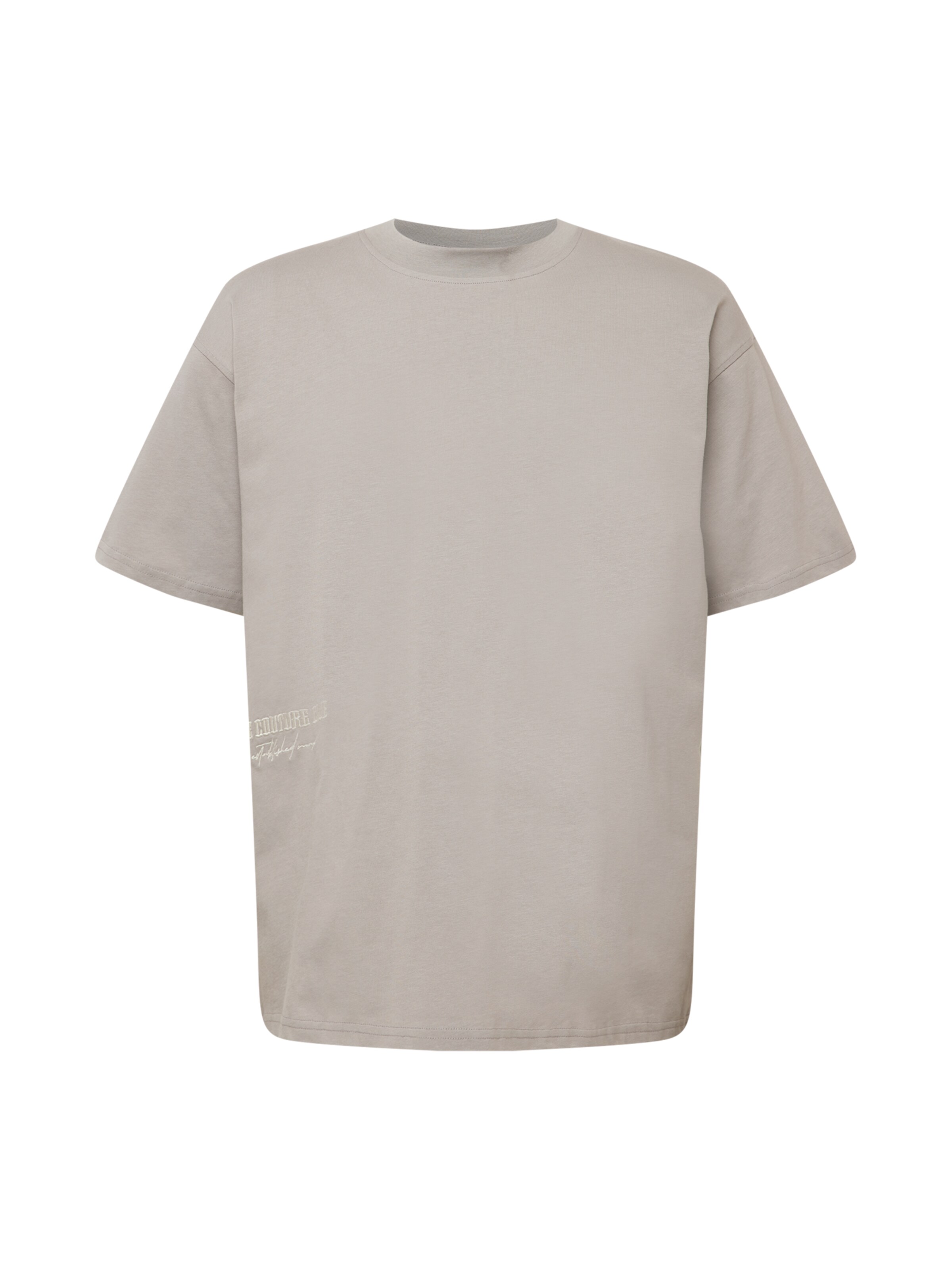 Männer Shirts The Couture Club T-Shirt in Kitt - JG56412