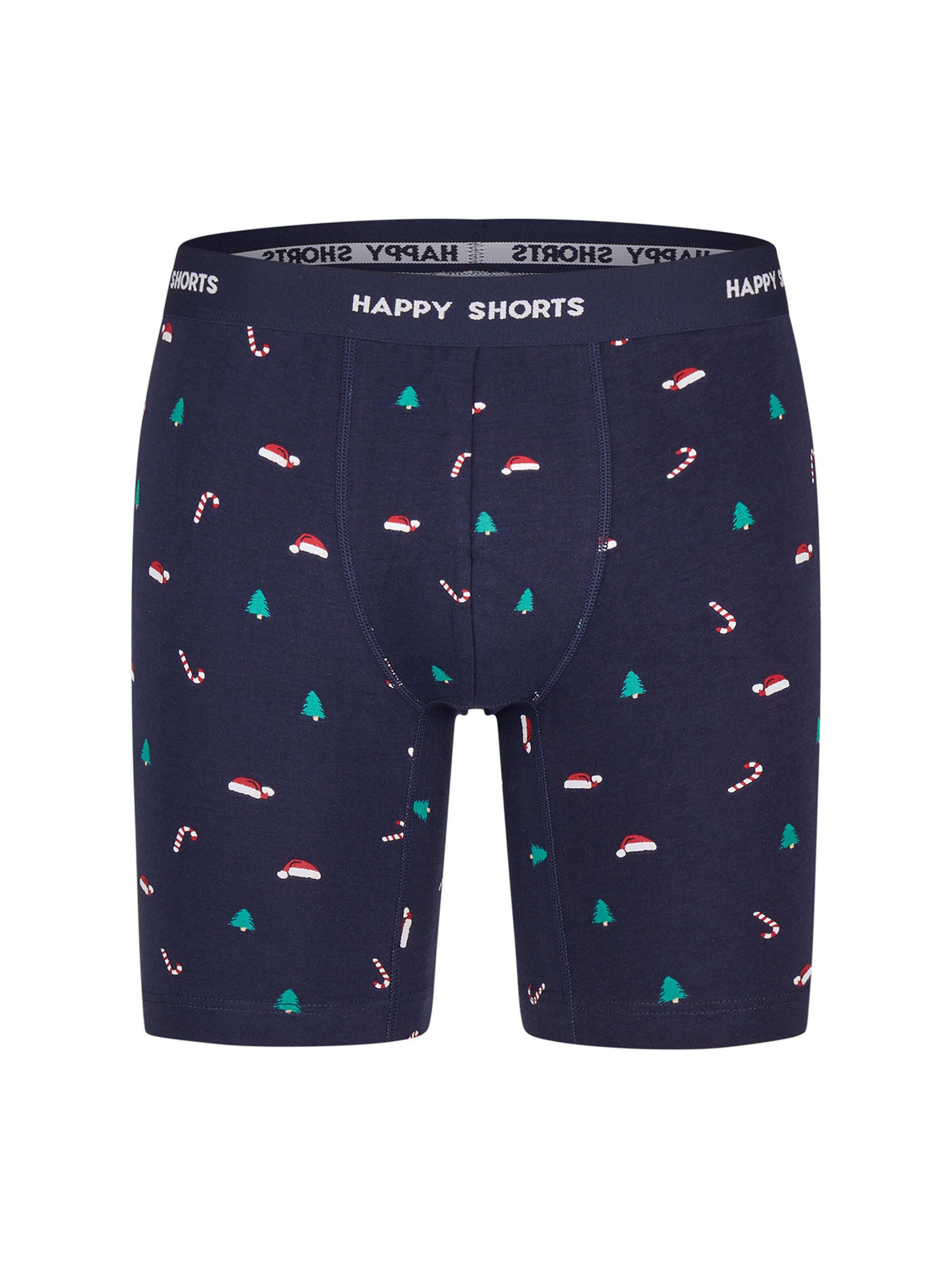 Happy Shorts Boxer shorts ' XMAS Boxer Briefs ' in Blue