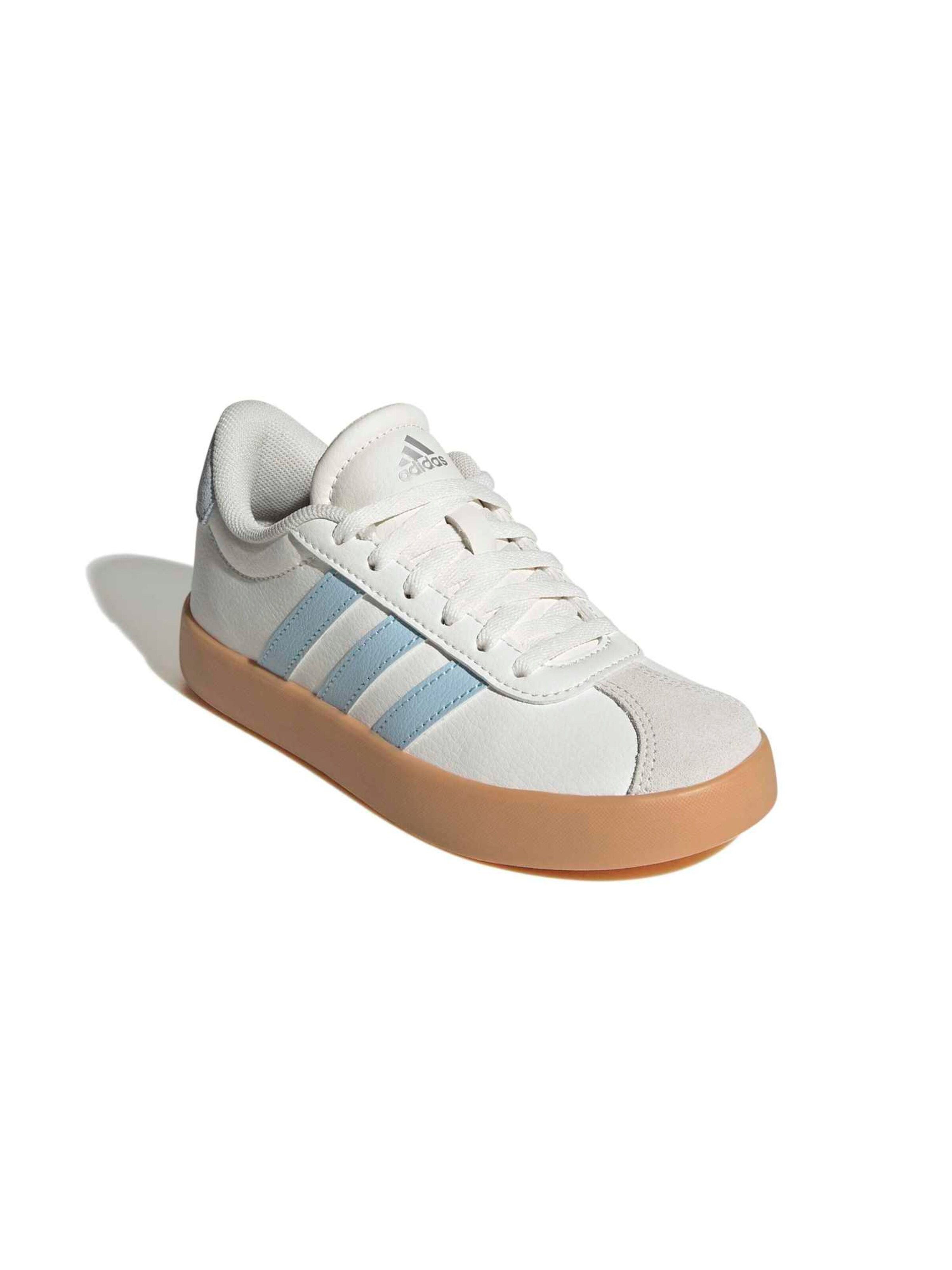 ADIDAS SPORTSWEARTenisice 'VL COURT 3.0 K' - bijela boja: prednji dio