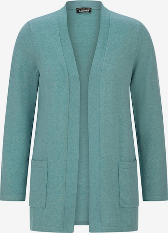 Goldner Knit Cardigan in Green: front
