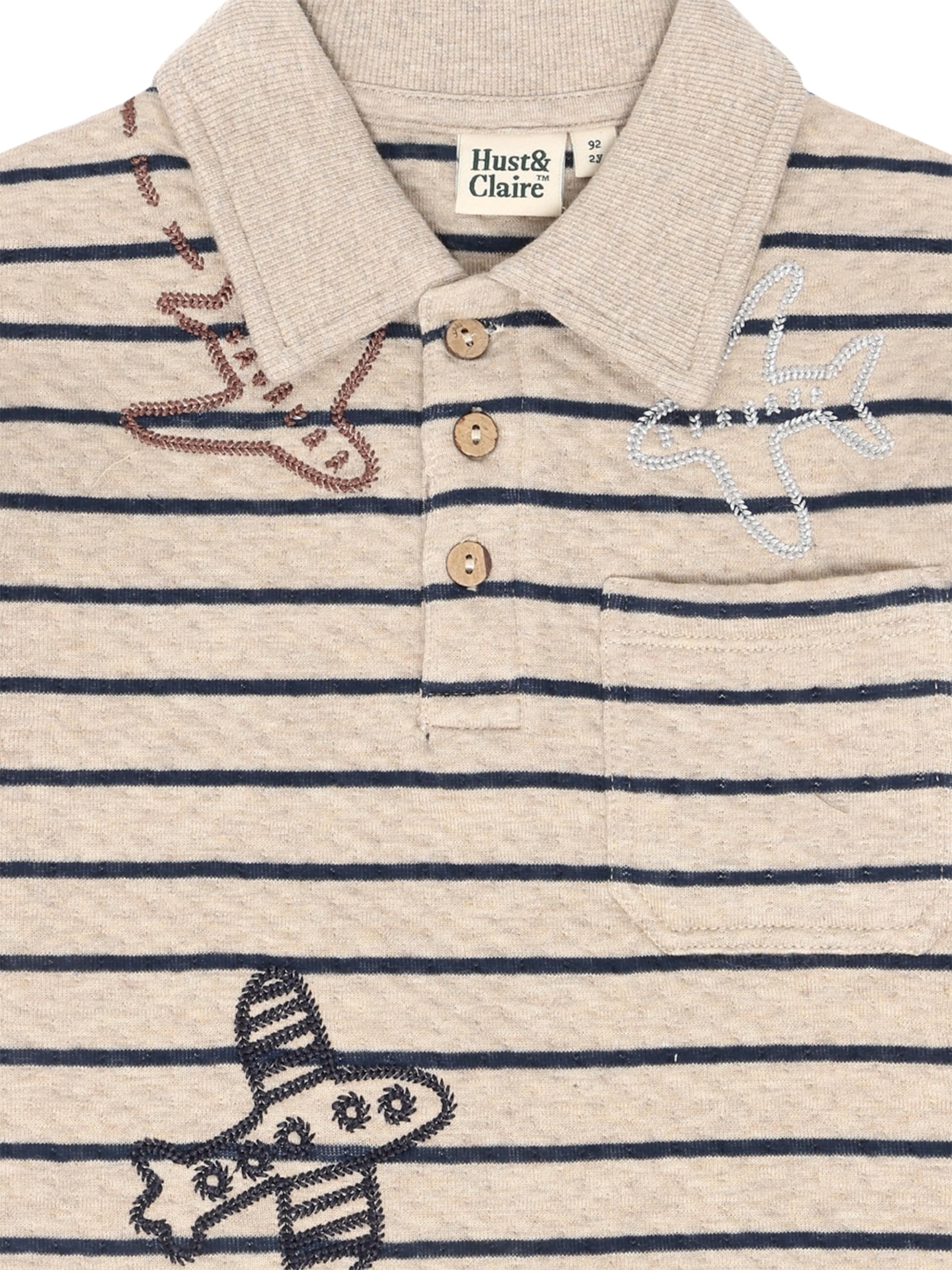 Hust & Claire - Camiseta 'Stevie' en beige
