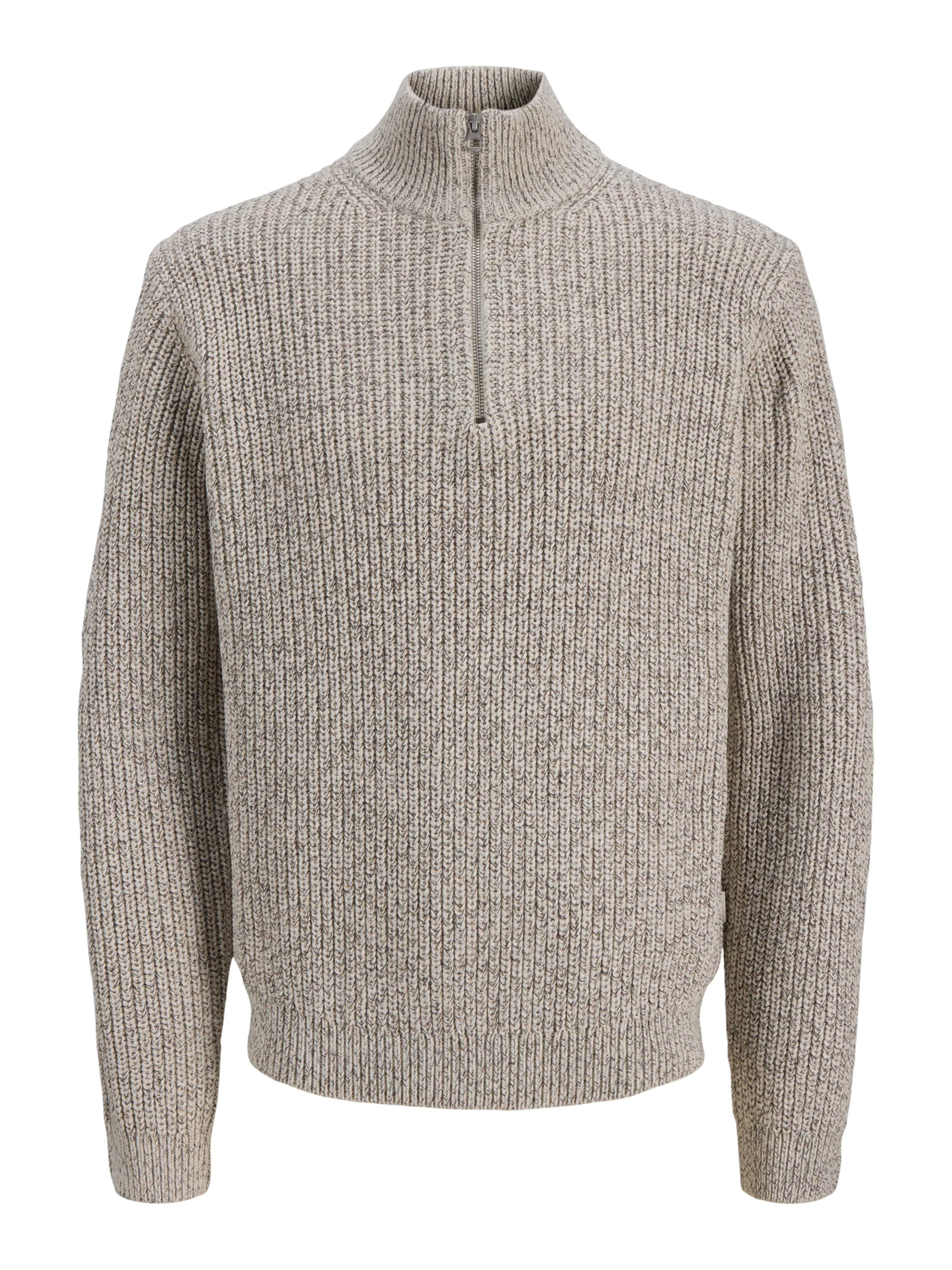 JACK & JONES Sweater 'JORTORONTO' in Beige: front