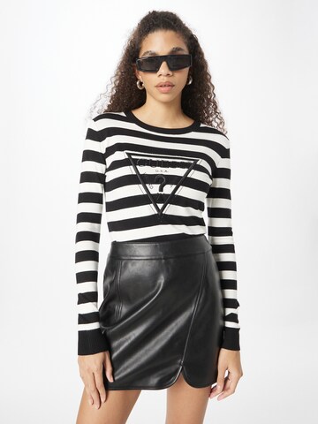 GUESS Pullover 'Eloise' in Schwarz: Vorderseite