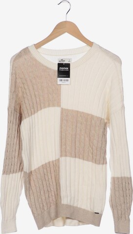 HOLLISTER Pullover S in Beige: predná strana