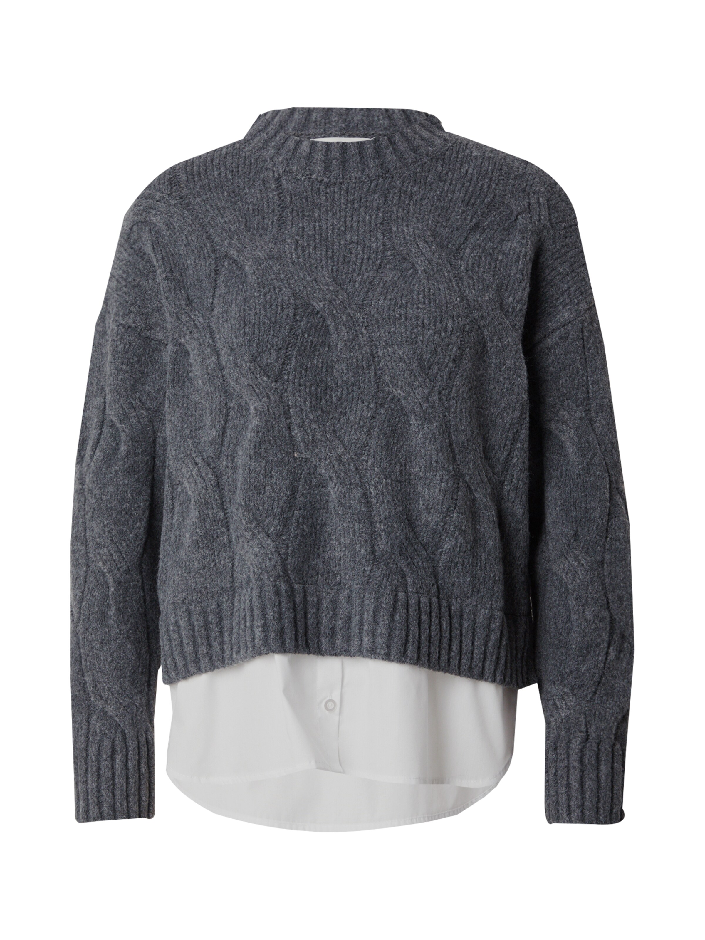 Pulover 'JDYNATALIA' de la JDY pe gri: față