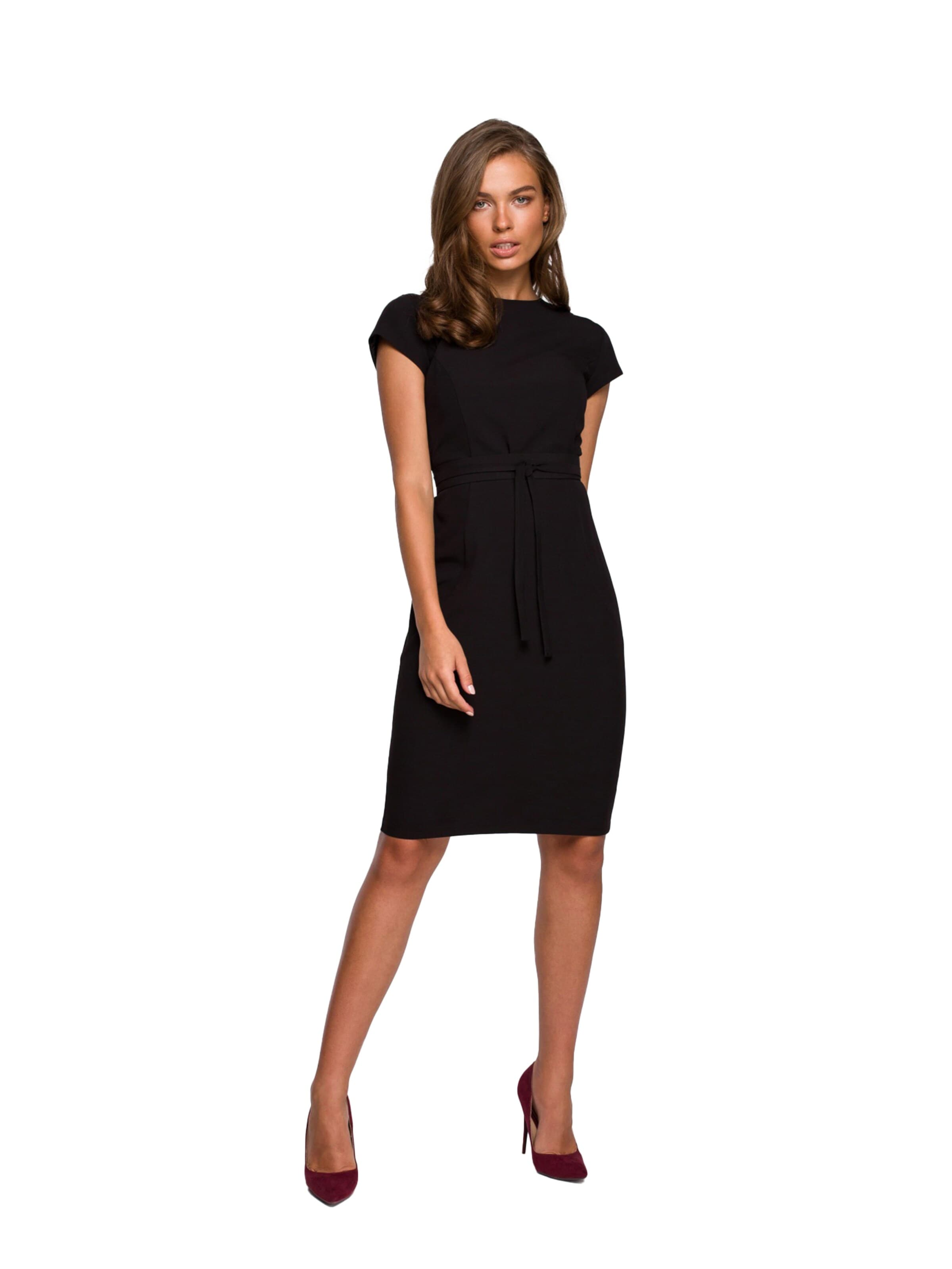 Stylove Sheath Dress in Black