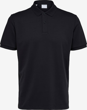 SELECTED HOMME - Camiseta 'Toulouse' en negro: frente