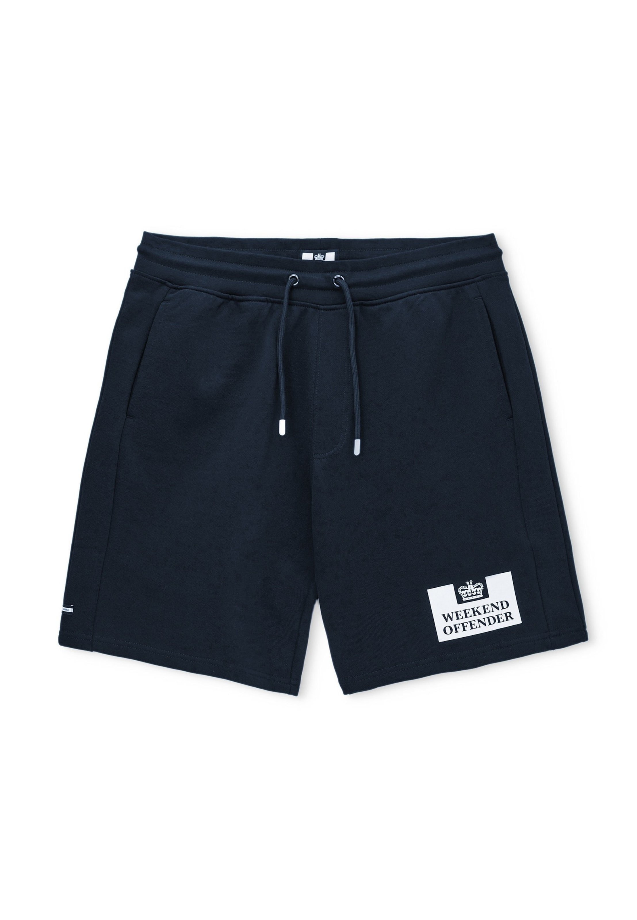 Weekend Offender Loosefit Broek in Blauw: voorkant