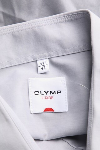 OLYMP Button Up Shirt in XXL in Grey