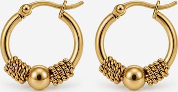 Boucles d'oreilles 'ANDRASSY' Alster Herz en or : devant