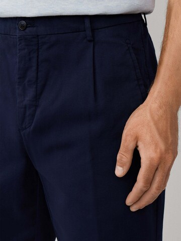 Hackett London Tapered Chino 'Sloane' in Blauw