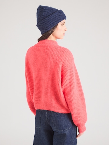 AMERICAN VINTAGE Cardigan 'EAST' i rød