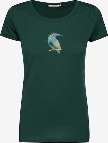 Maglietta ' Loves Bird Look ' di GREENBOMB in blu: frontale