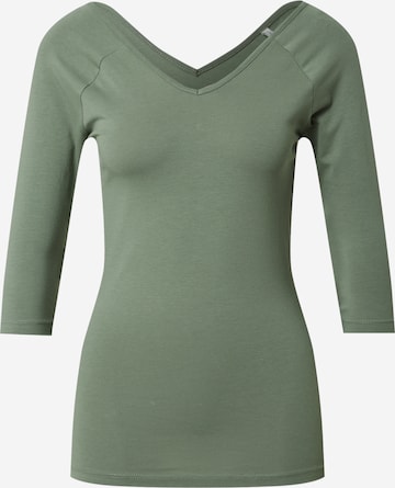 ONLY Majica 'FIFI' | zelena barva: sprednja stran