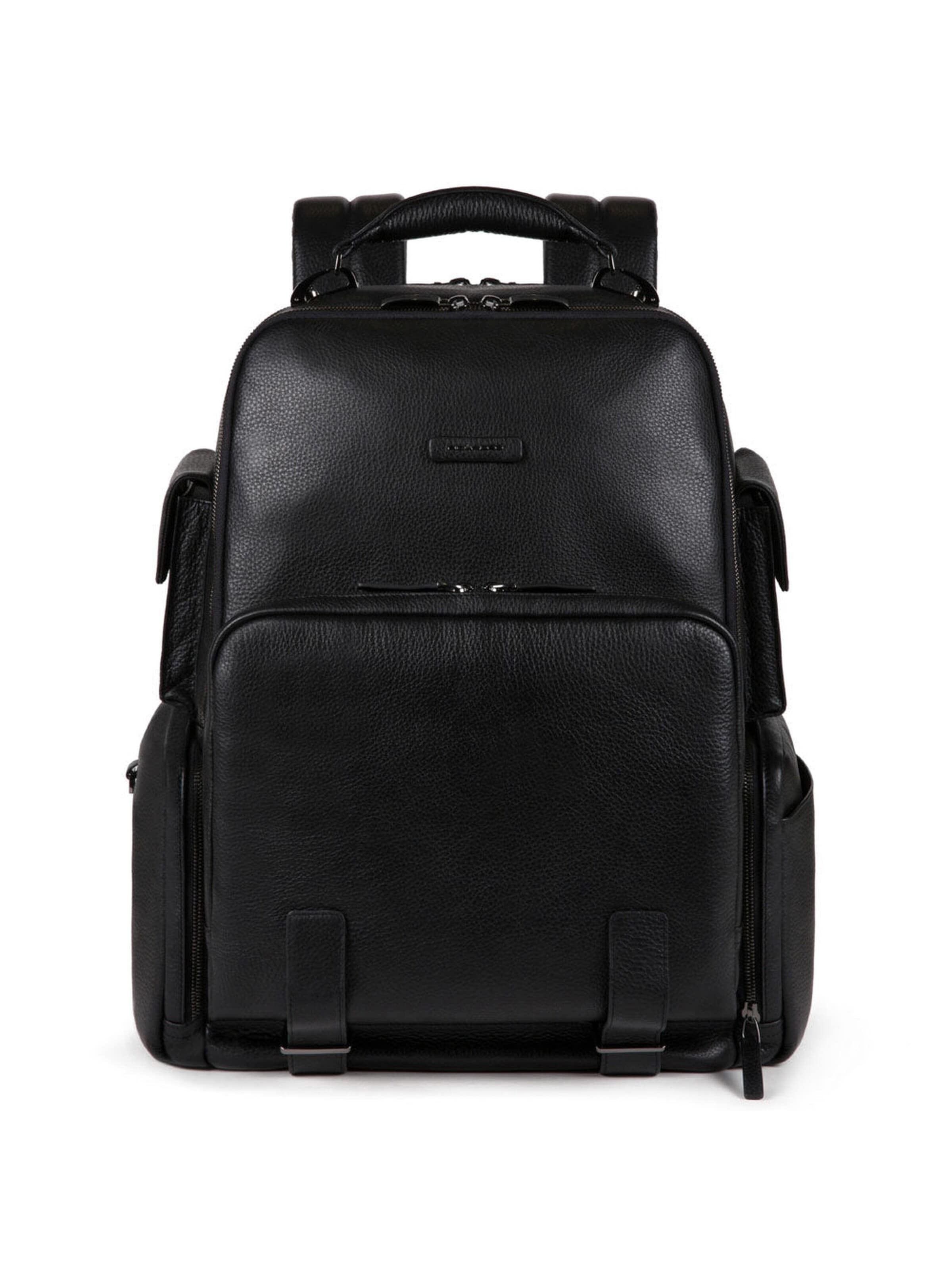 Piquadro Rucksack‌‌‌‌‌ in Schwarz: Vorderseite
