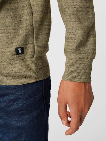 TOM TAILOR DENIM Sweater in Green