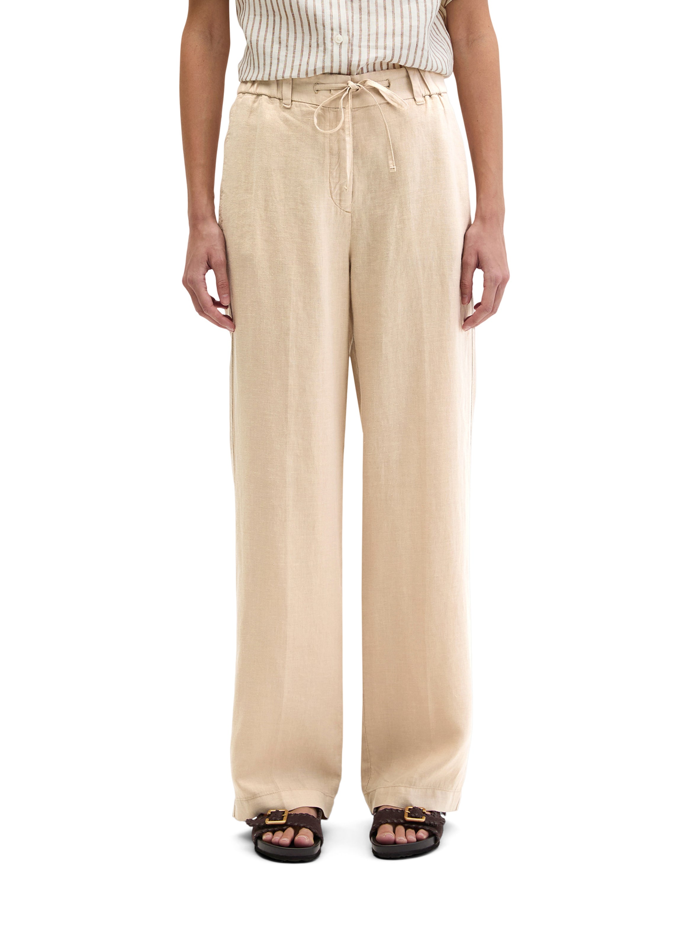 Marc O'Polo Loosefit Hose in Beige