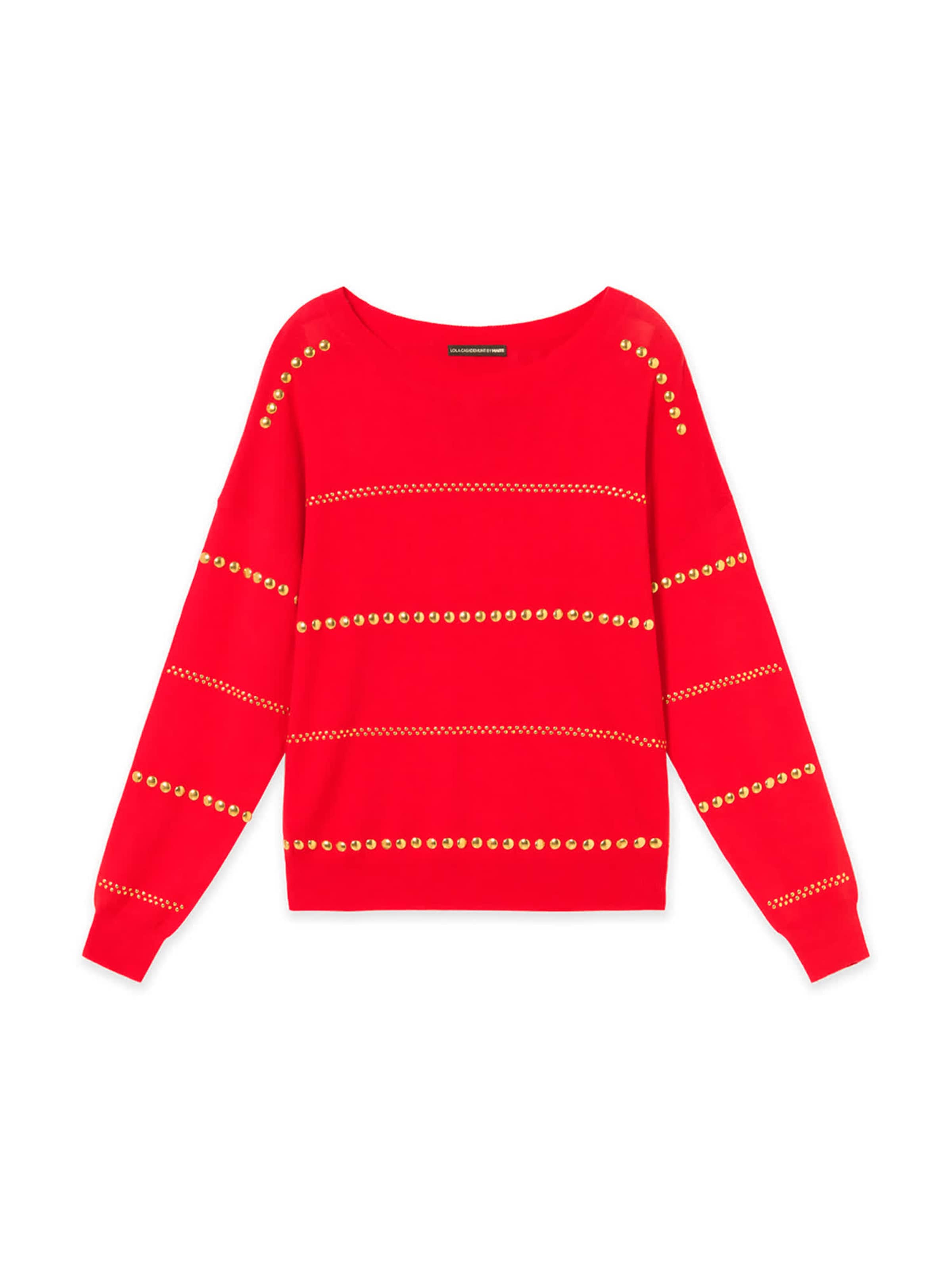 Pull-over Lola Casademunt en rouge : devant