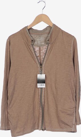 Olsen Sweatshirt & Zip-Up Hoodie in XL in Beige: front