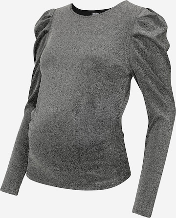 Tricou 'OLMRICH' de la Only Maternity pe negru: față