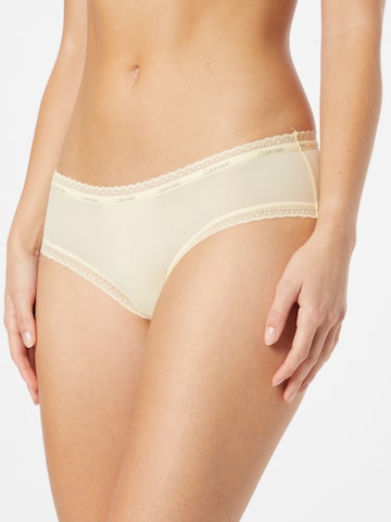 Calvin Klein Underwear - Braga en amarillo: frente