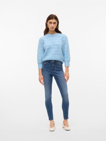 VERO MODA Skinny Jeans 'VMBe' in Blau