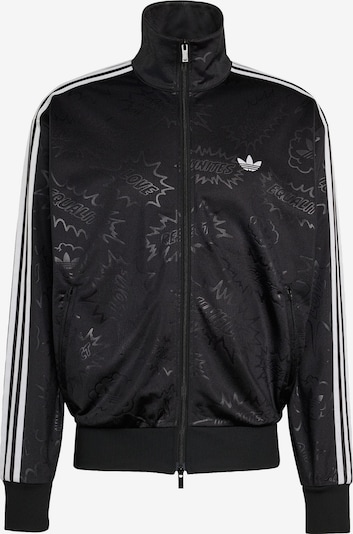 ADIDAS ORIGINALS Casaco em moletão 'Pride FB' em XS em preto / branco, Vista do artigo