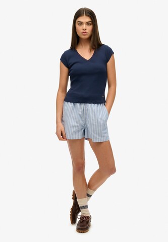 T-shirt 'Essential' Superdry en bleu